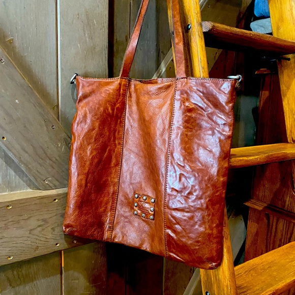 Campomaggi authentic leather shoulder bag - Picture 1 of 6